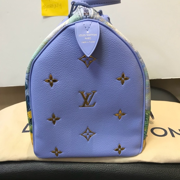 FINAL PRICE NEW Louis Vuitton Speedy 30 Van Gogh - Picture 3 of 7